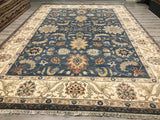 India Ziegler SultanAbad Hand Knotted Wool 12x15