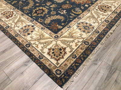 India Ziegler SultanAbad Hand Knotted Wool 10x14