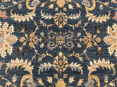 India Ziegler SultanAbad Hand Knotted Wool 12x15