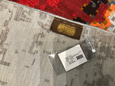 India Modern HDFR Hand Knotted Wool 10x14