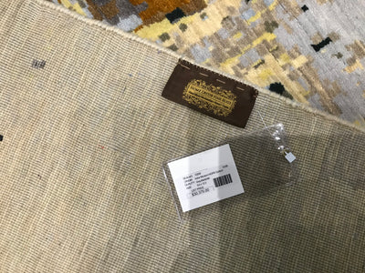 India Modern HDFR Hand Knotted Wool 9x12