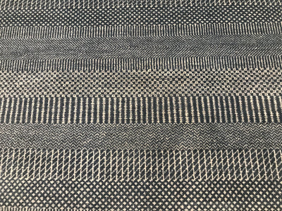 India Modern Grass Hand Knotted Wool 9x12