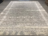 India Modern Morocco Hand Knotted Wool 9x12