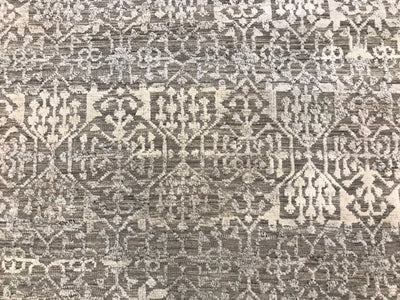 India Modern Morocco Hand Knotted Wool 9x12