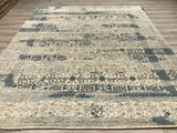 India Modern Morocco Hand Knotted Wool 8x10