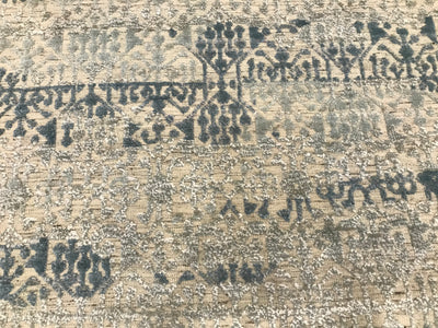 India Modern Morocco Hand Knotted Wool 8x10