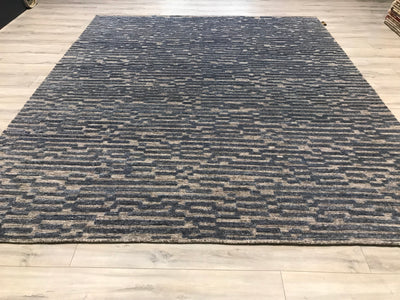 India Modern Morocco Han Knotted Wool 8x10