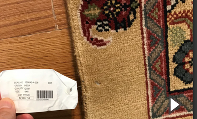 India Qum Hand Knotted Wool 4X6