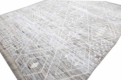 Pakistan Morocco Hand Knotted Wool 10x14