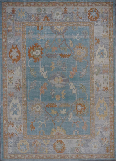 Turkish Oushak Power Loom 9x12