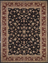 China Tabriz Hand tufted Wool/Silk 9x12