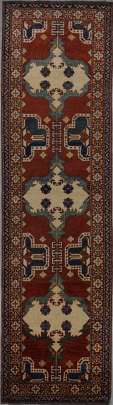 Pakistan Kazak Hand Knotted Wool 3x10