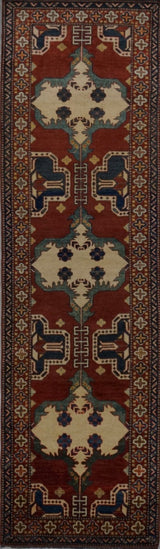 Pakistan Kazak Hand Knotted Wool 3x10