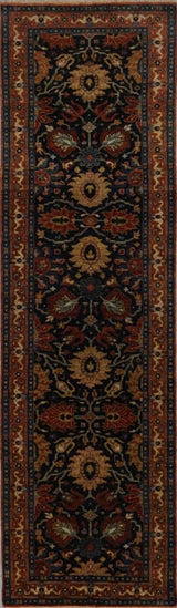 India Mahal Hand Knotted Wool 3x10