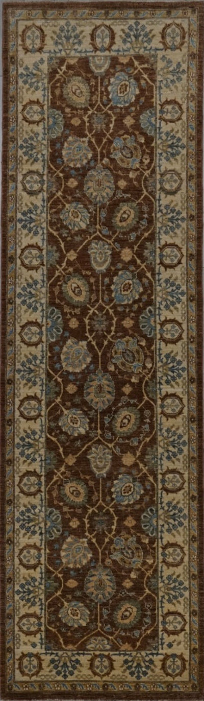 Pakistan Ziegler Hand Knotted Wool 3x10