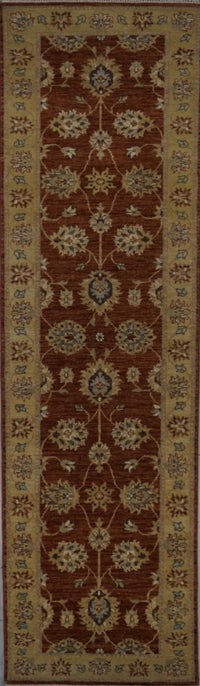 India Ziegler Hand Knotted Wool 3x10
