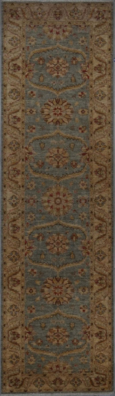 Pakistan Ziegler Hand Knotted Wool 3x10