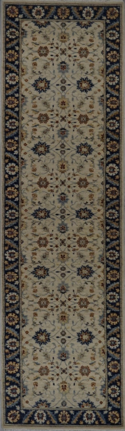 India Ziegler Hand Knotted Wool 3x10