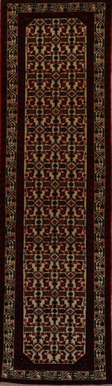 Persian Hamedan Hand Knotted Wool 3x10