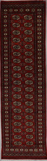 Pakistan Bokarah Hand Knotted Wool 3x10