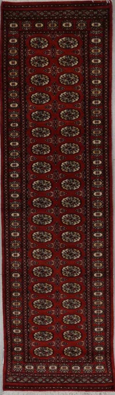 Pakistan Bokara Hand Knotted Wool 3x13