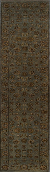 India Artisan Hand Knotted Wool 3x12