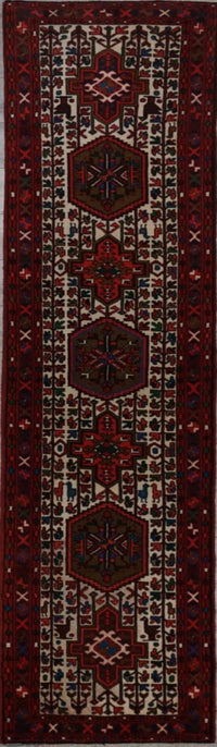Persian Garacheh Hand Knotted Wool 3x11