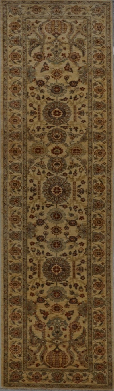 Pakistan Ziegler Hand Knotted Wool 3x12