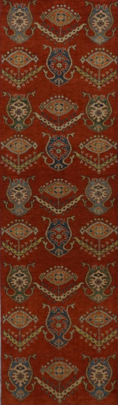 Pakistan Kazak Chobi Hand Knotted Wool 3x11