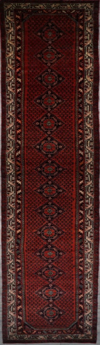 Persian Hamedan Hand Knotted Wool 3x15