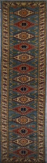 Pakistan Kazak Hand knotted Wool 3x15