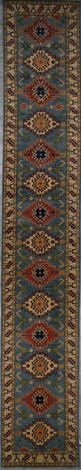 Pakistan Kazak Hand knotted Wool 3x15