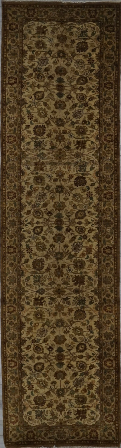 India Jaipur Hand Knotted Wool 3x12