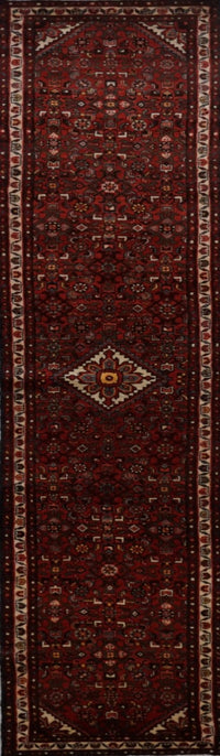 Persian Hamadan Hand knotted Wool 3x12