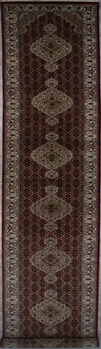 India Tabriz Mahi Hand Knotted Wool & Silk 3x20
