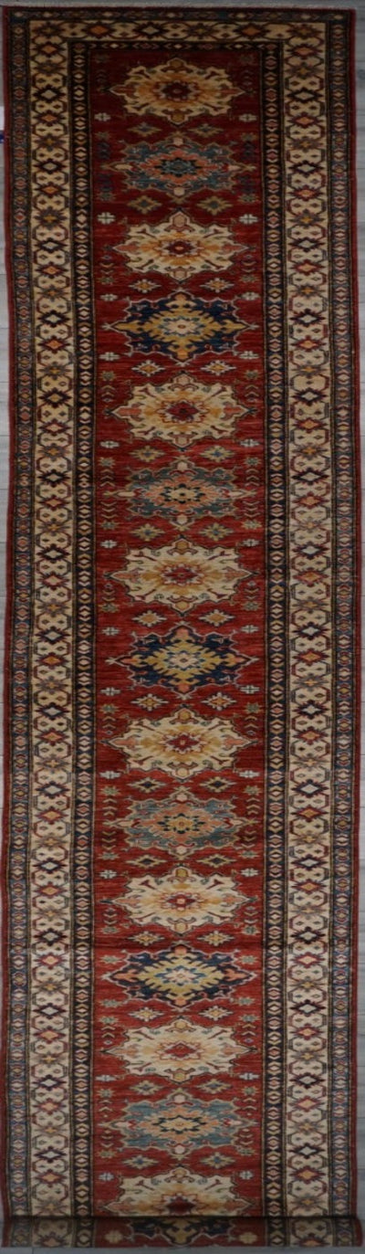 Pakistan Kazak Shirwan Hand knotted Wool 3x20