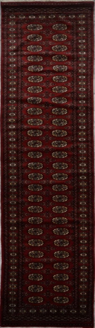 Pakistan Bokara Hand Knotted Wool 3x13