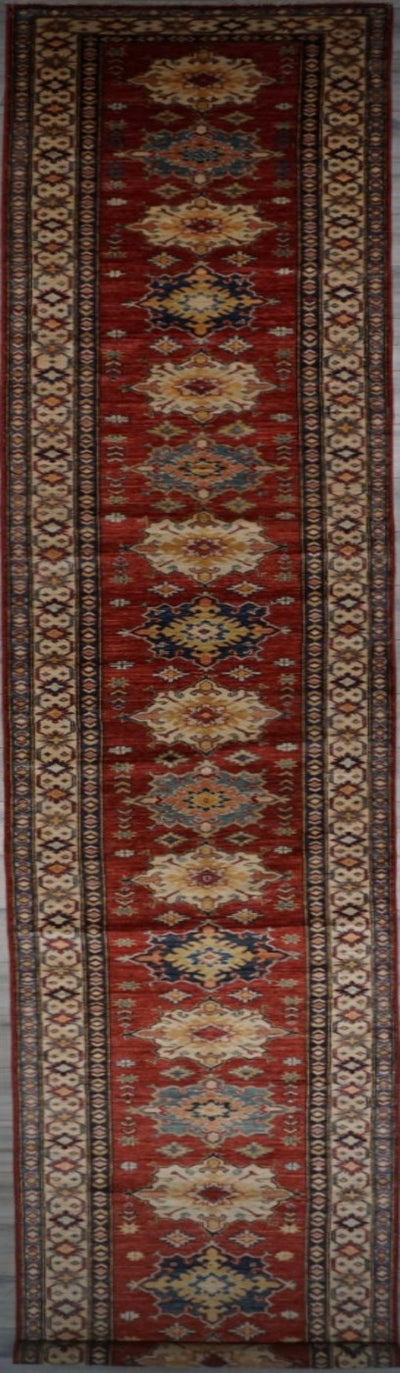 Pakistan Kazak Shirwan Hand Knotted Wool 3x20