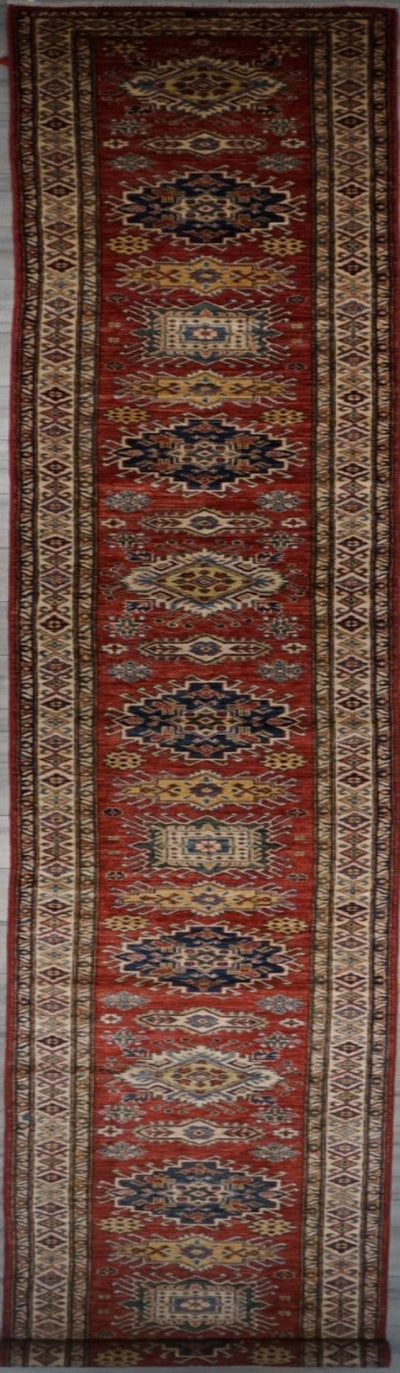 Pakistan Kazak Shirwan  Hand Knotted Wool 3x21