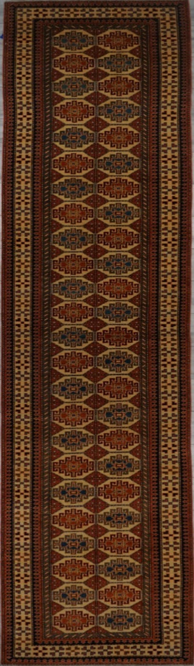 Pakistan Kazak Shirwan Hand Knotted Wool 3x14