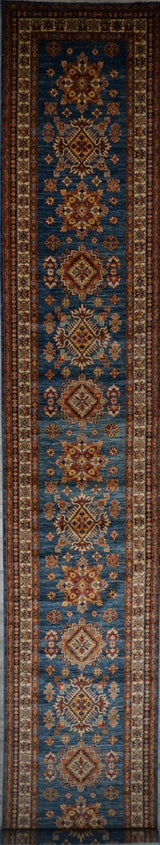 Pakistan Kazak Shirwan Hand Knotted Wool 3x20