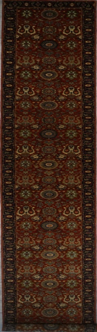 India Agra Hand Knotted Wool 3x20