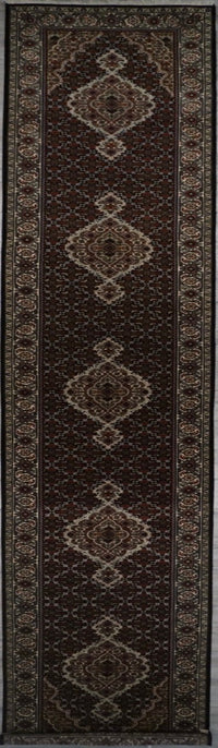 India Tabriz Mahi Hand Knotted Wool 3x18