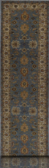 India Ziegler Hand Knotted Wool 3x18