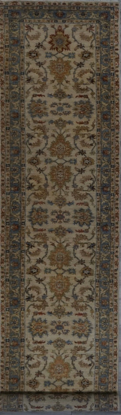India Ziegler Hand Knotted Wool  3x14