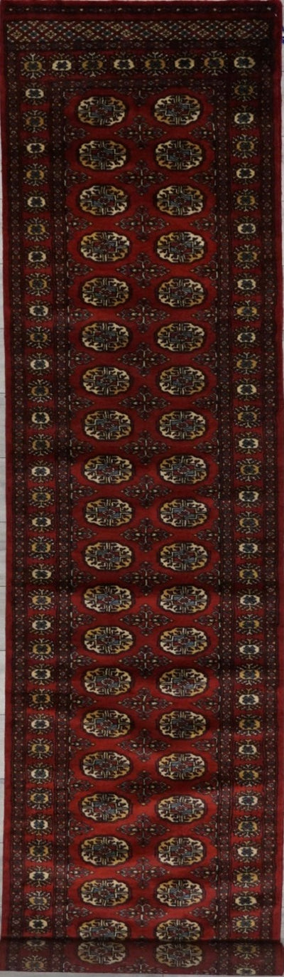 Pakistan Bokara Hand Knotted wool 3x13