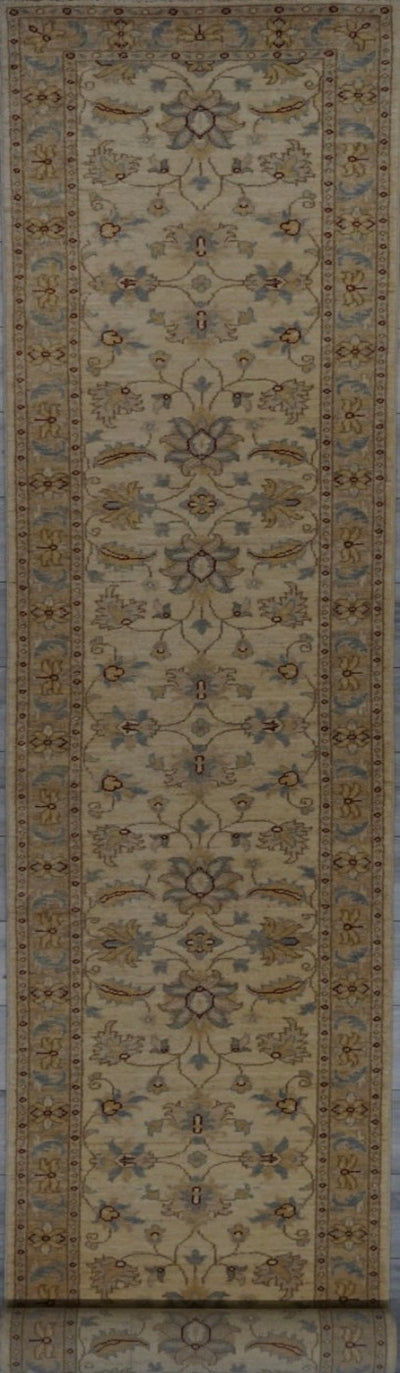 Pakistan Ziegler Hand Knotted Wool 3x17