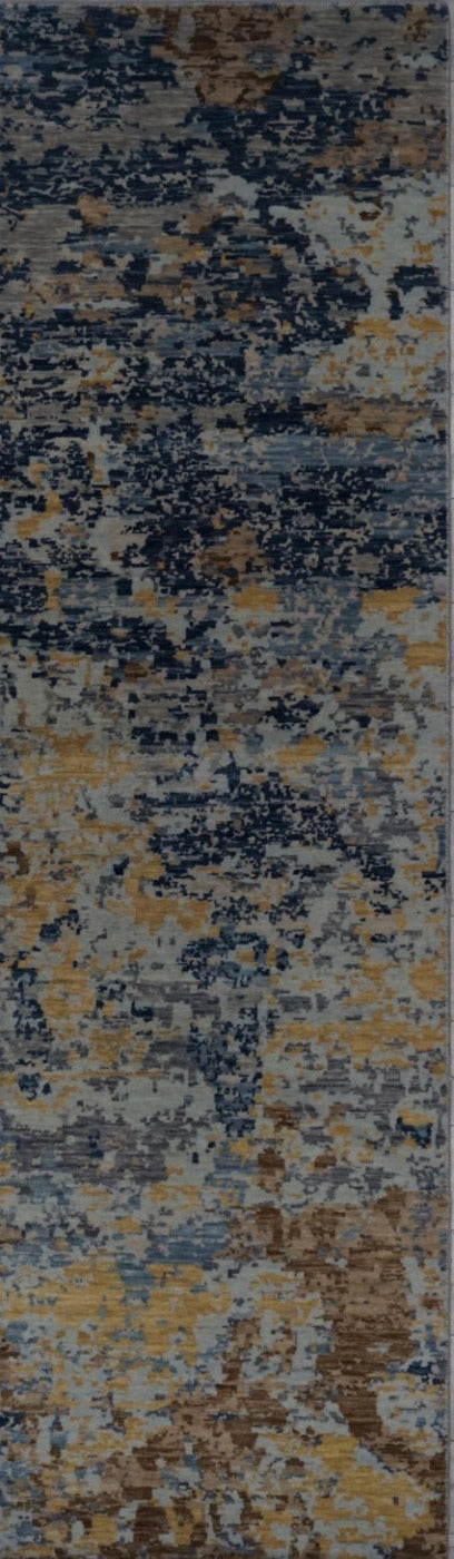 India Modern HDFR Hand Knotted Wool 3x10