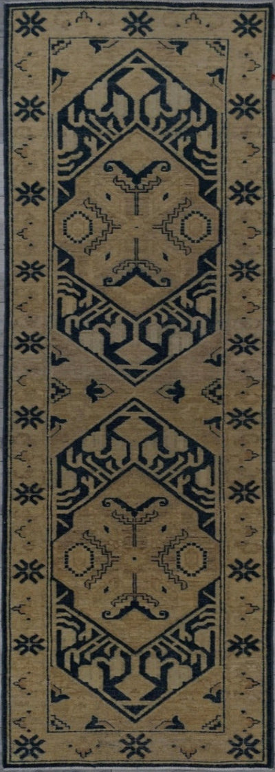 Pakistan Kotan Hand Knotted Wool 3x10