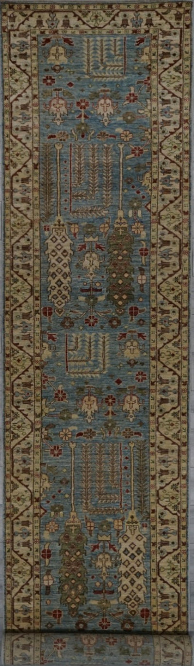 Pakistan Ziegler Hand Knotted Wool 3x19